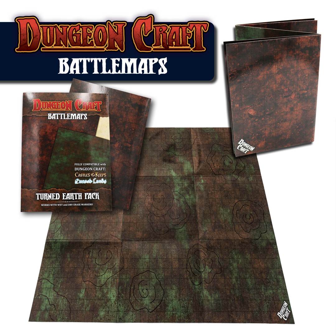 Dungeon Craft - Battlemaps: Turned Earth Pack
