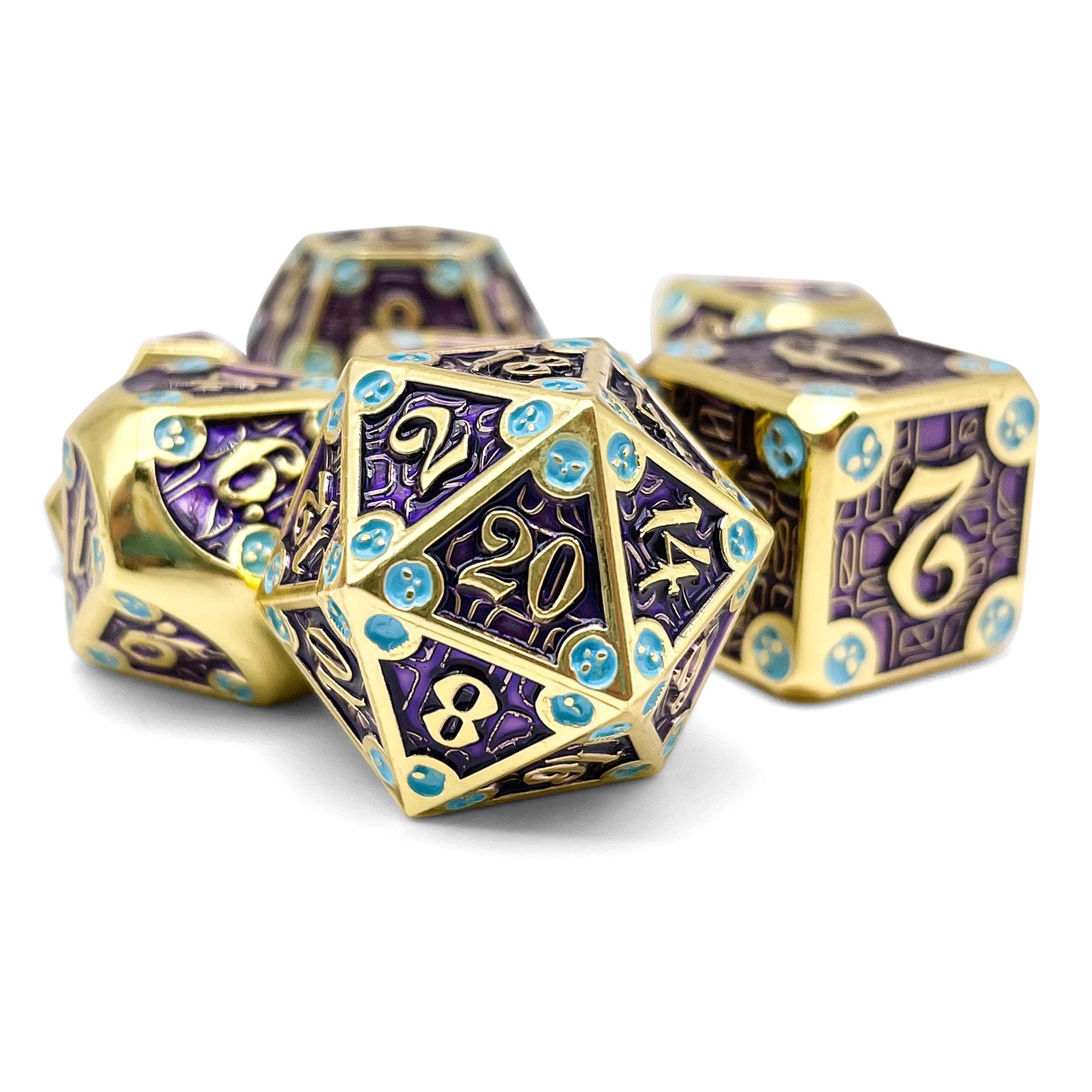 Dungeon Delve - Royal Crown Polyhedral 7-Die Set