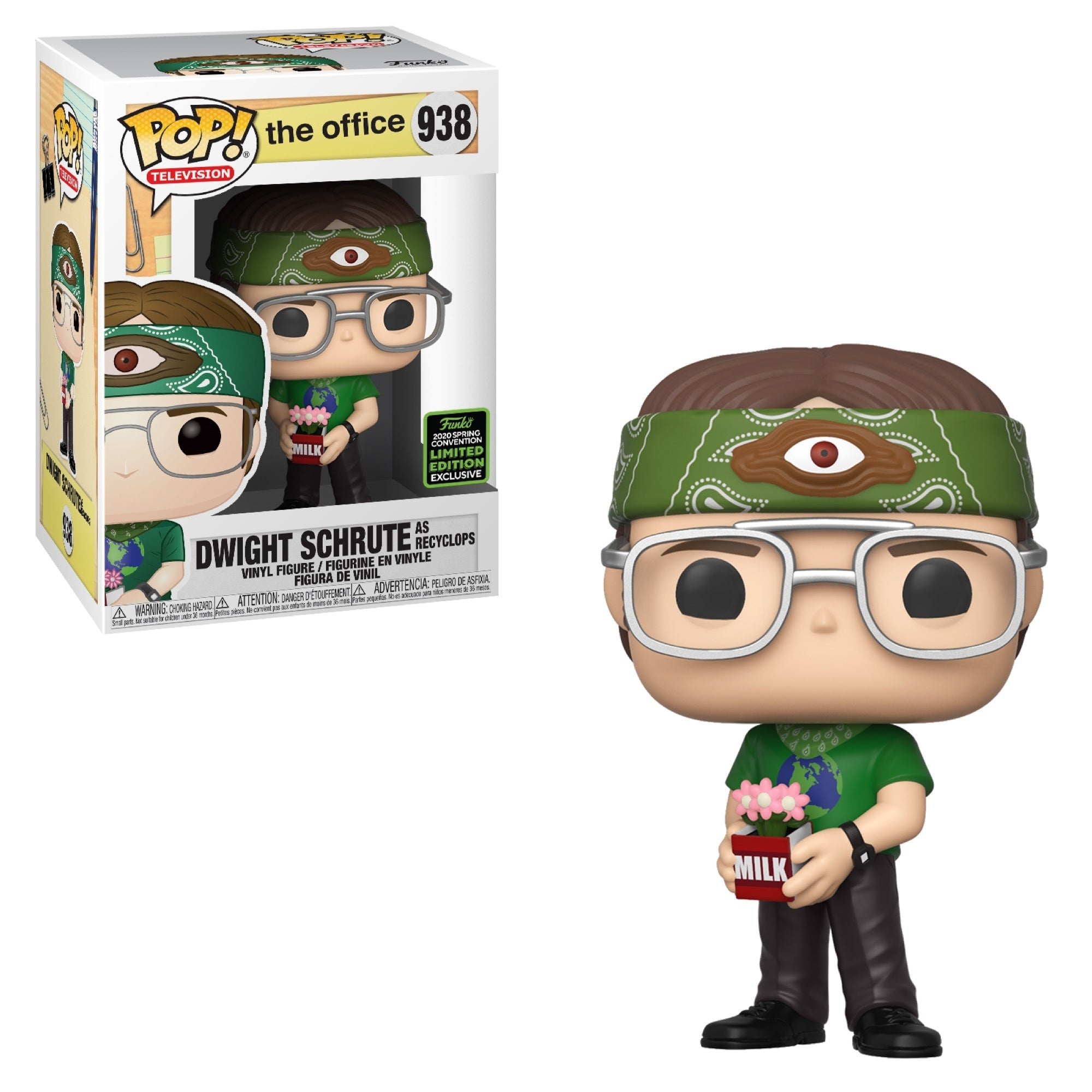 The Office: Dwight Schrute as Recyclops Pop! Vinyl Figure (938)