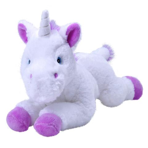 Unicorn Ecoskins Stuffed Animal 12"