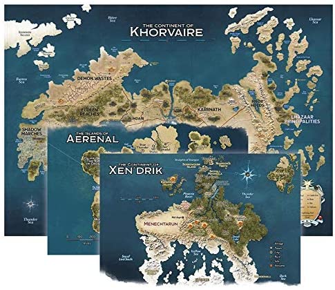 D&D RPG: Eberron: Nations of Khorvaire Map Set
