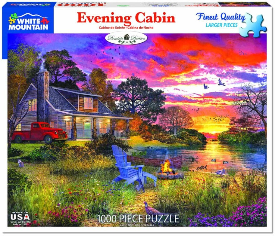 Evening Cabin (1000 pc puzzle)