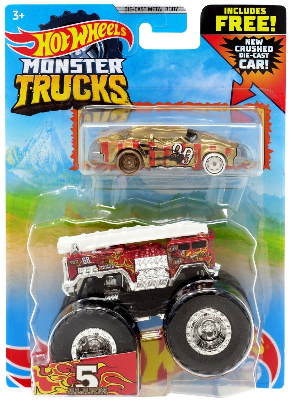 Hot Wheels: Monster Truck - Truck & Car Promo