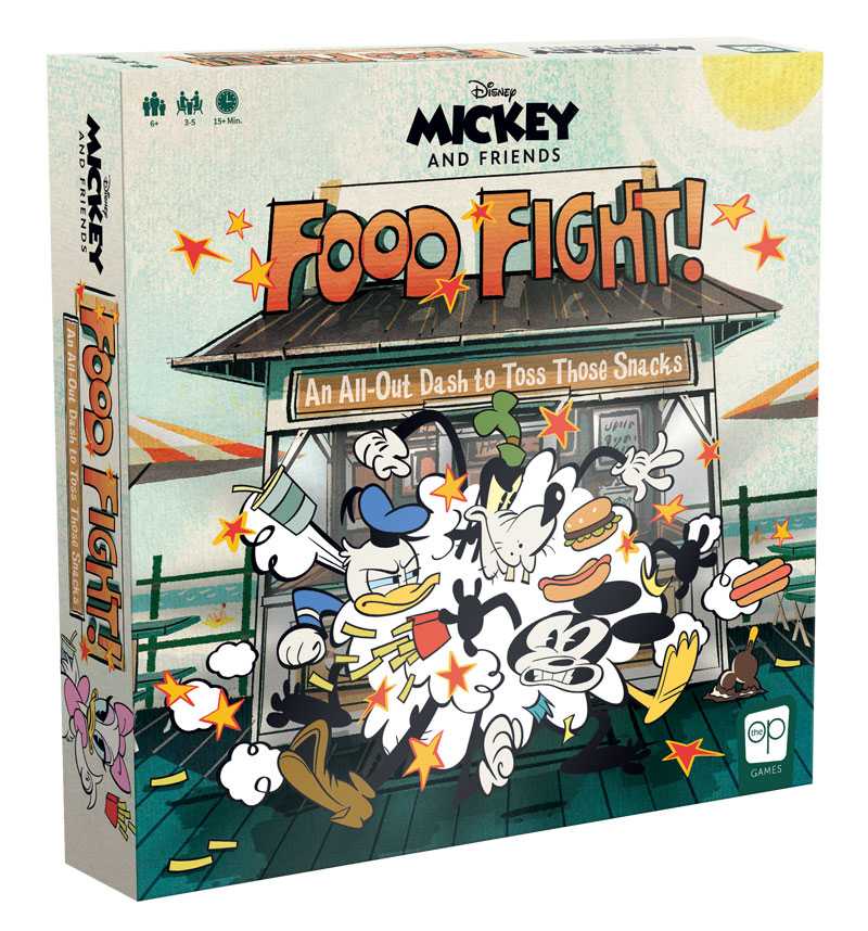 Mickey And Friends Food Fight