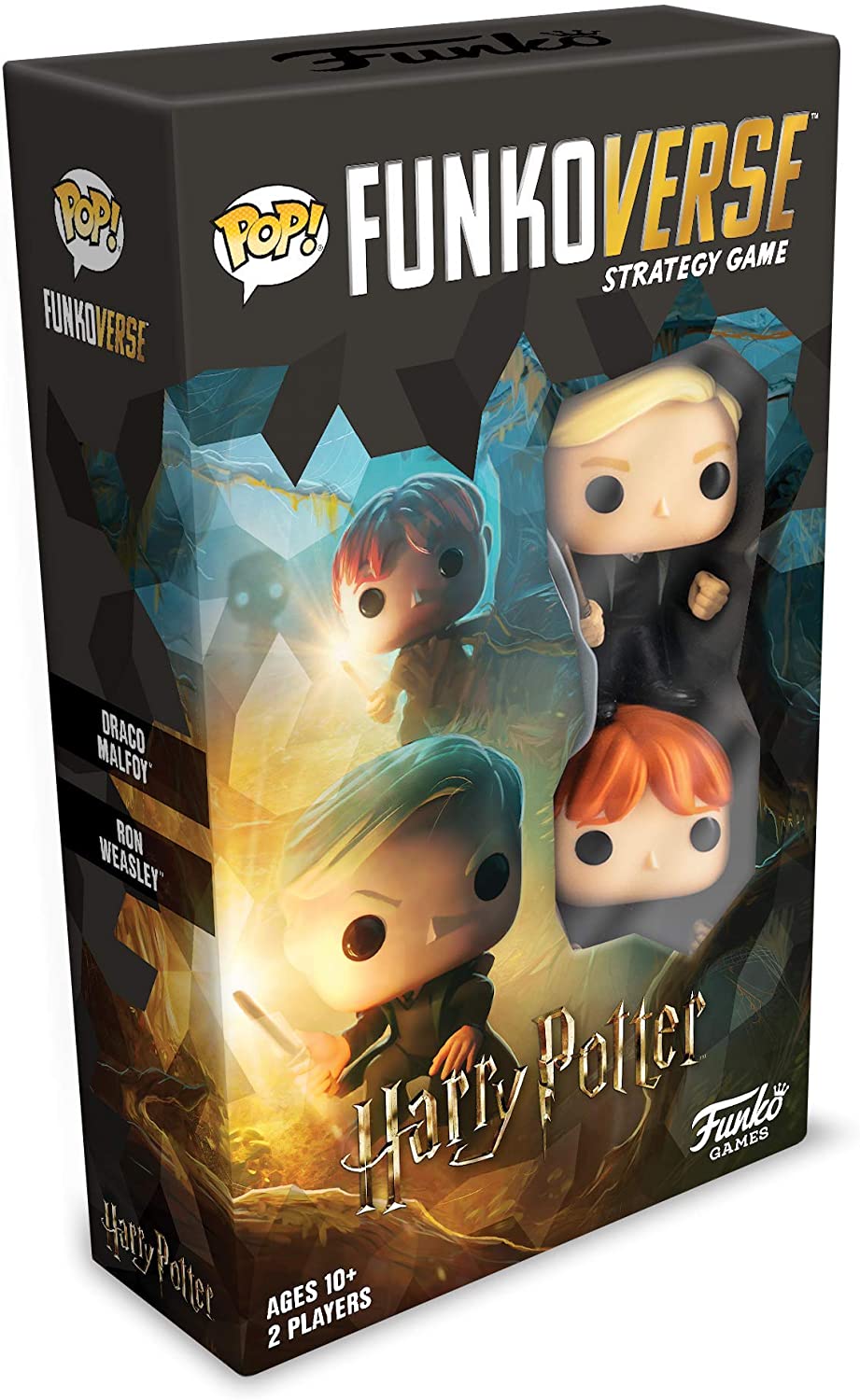 Funkoverse Strategy Game: Harry Potter - Ron Weasley and Draco Malfoy