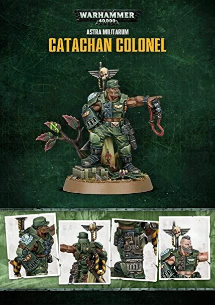Warhammer 40k: Astra Militarum- Catachan Colonel