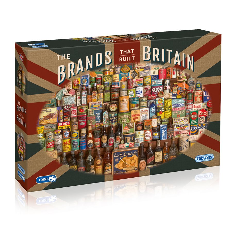 The Brands that Built Britain (1000 pc puzzle)