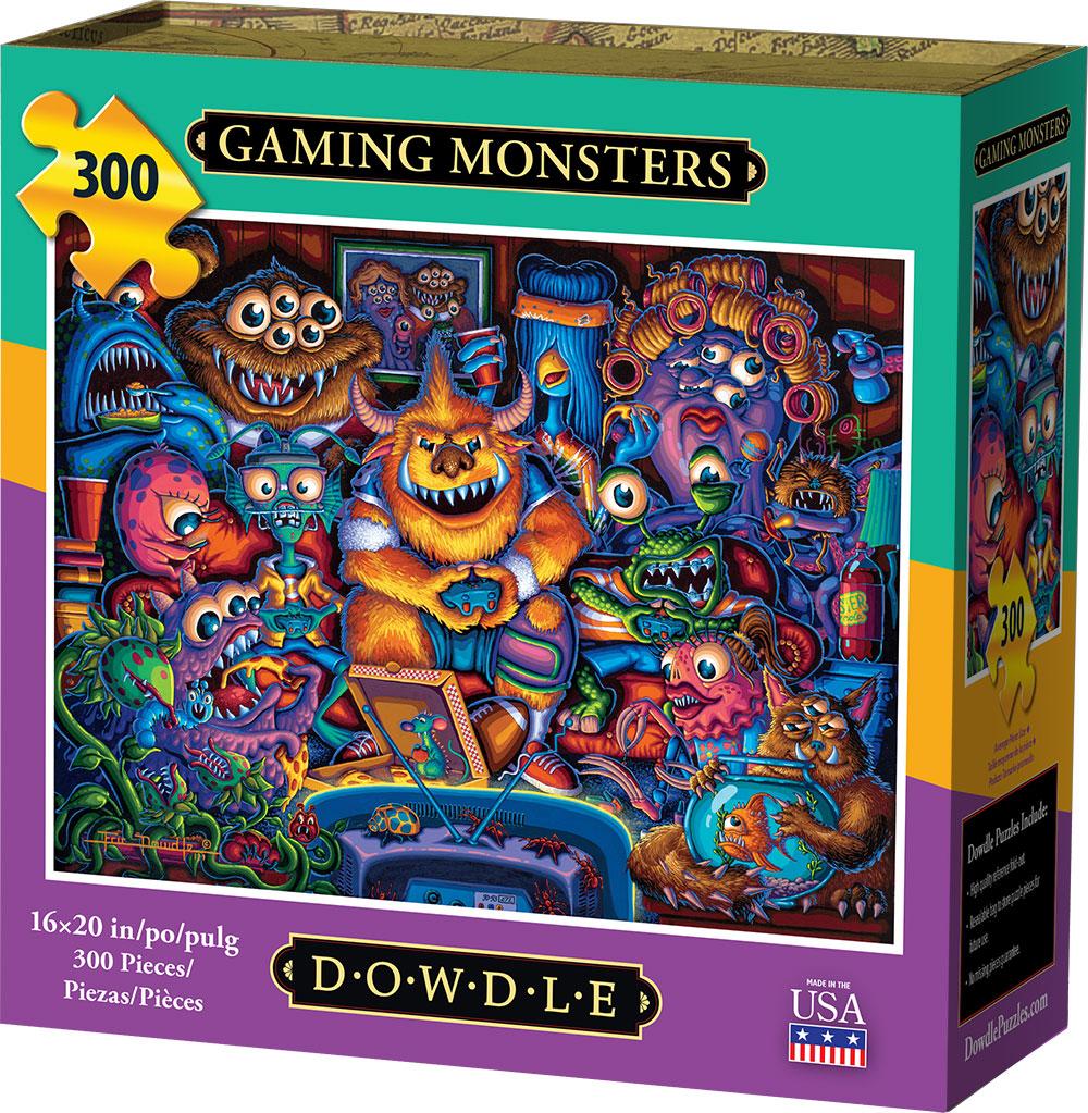 Gaming Monsters (300 pc puzzle)