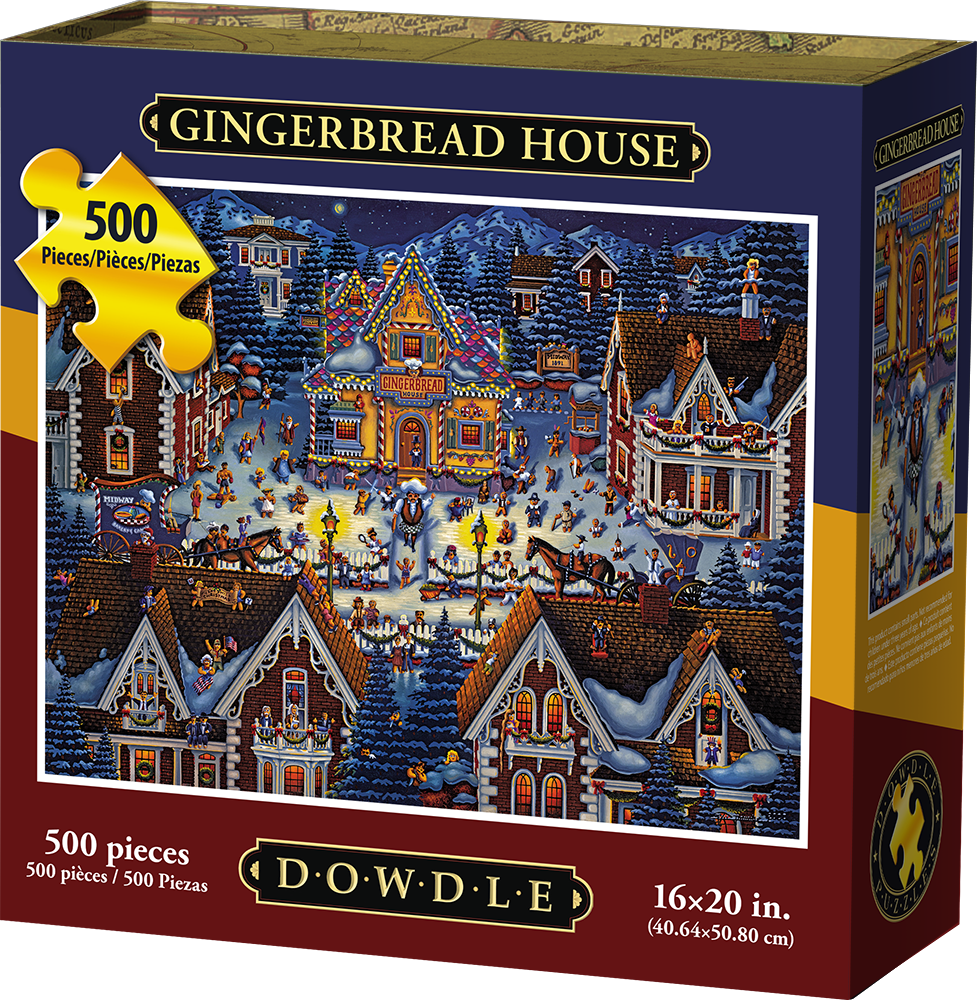 Gingerbread House (500 pc puzzle)