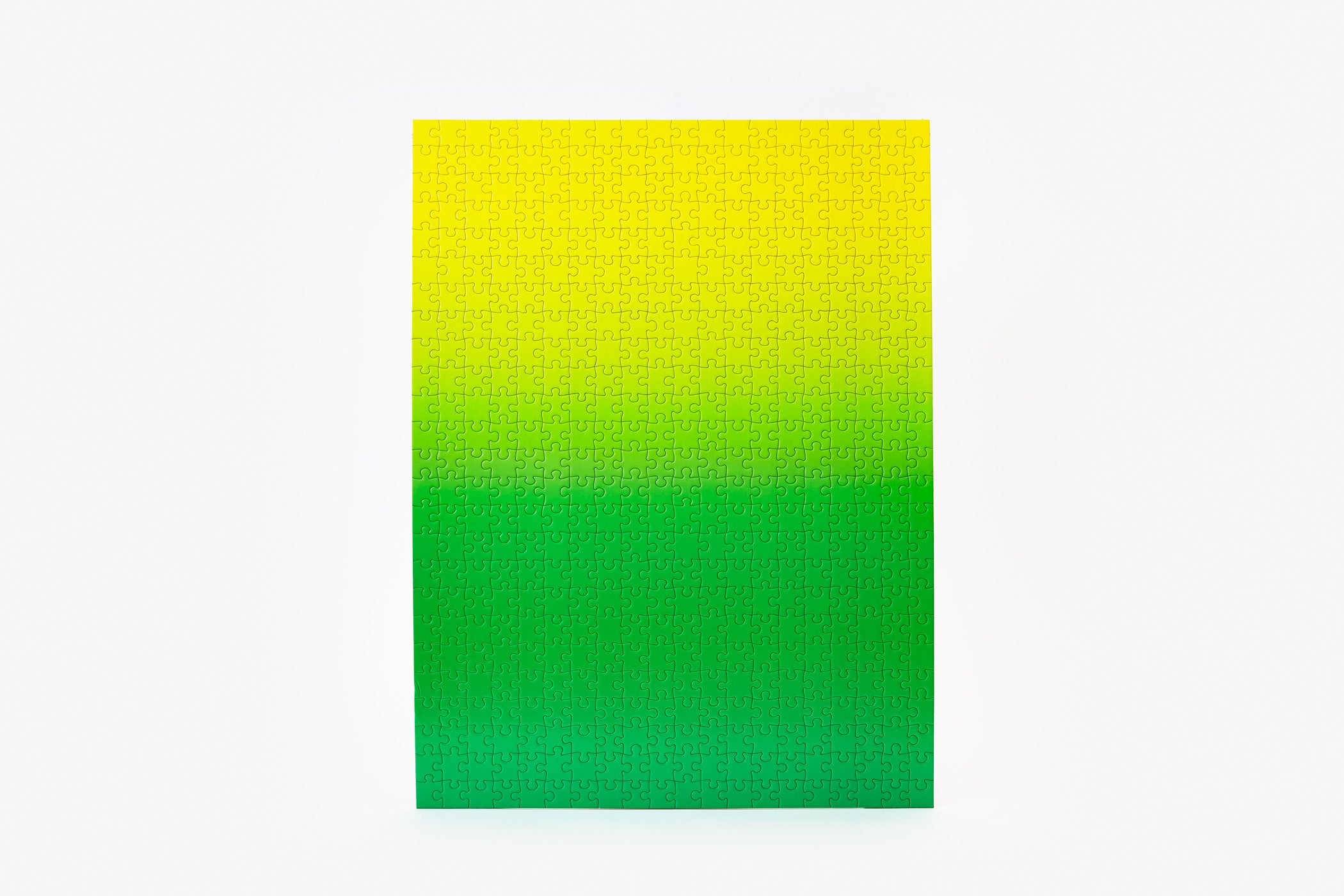 Gradient Puzzle - Green/Yellow (500 pc puzzle)