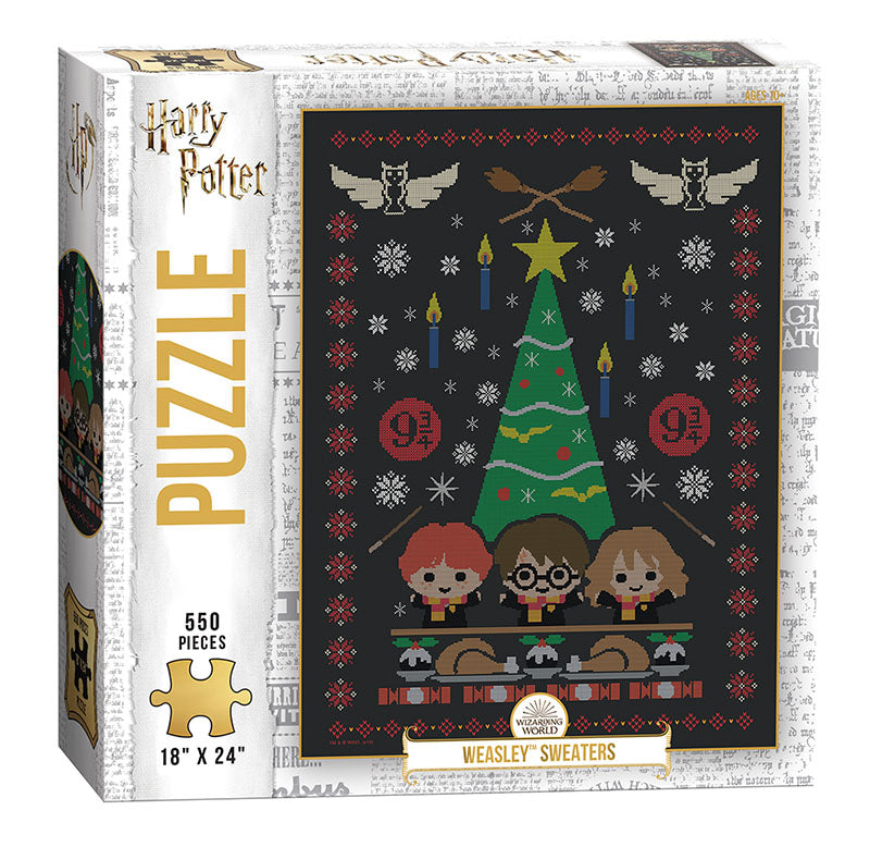 Harry Potter: Weasley Sweaters (550 pc puzzle)