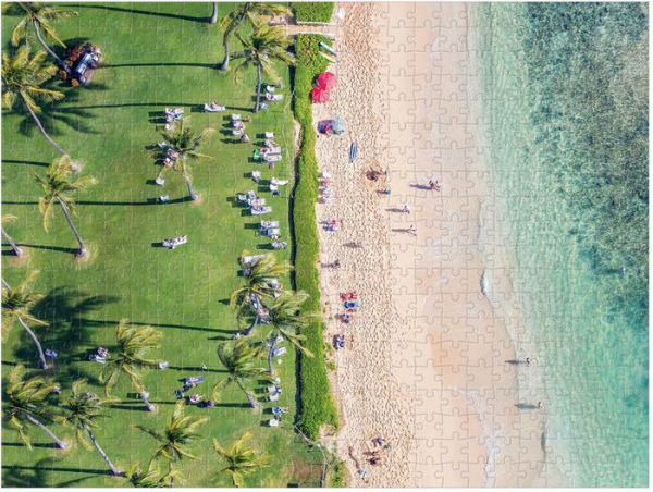 Gray Malin - Hawaii Beach (500 pc double-sided puzzle)