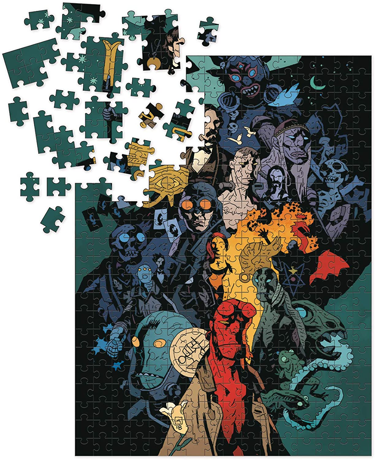 The Hellboy Universe (1000 pc puzzle)