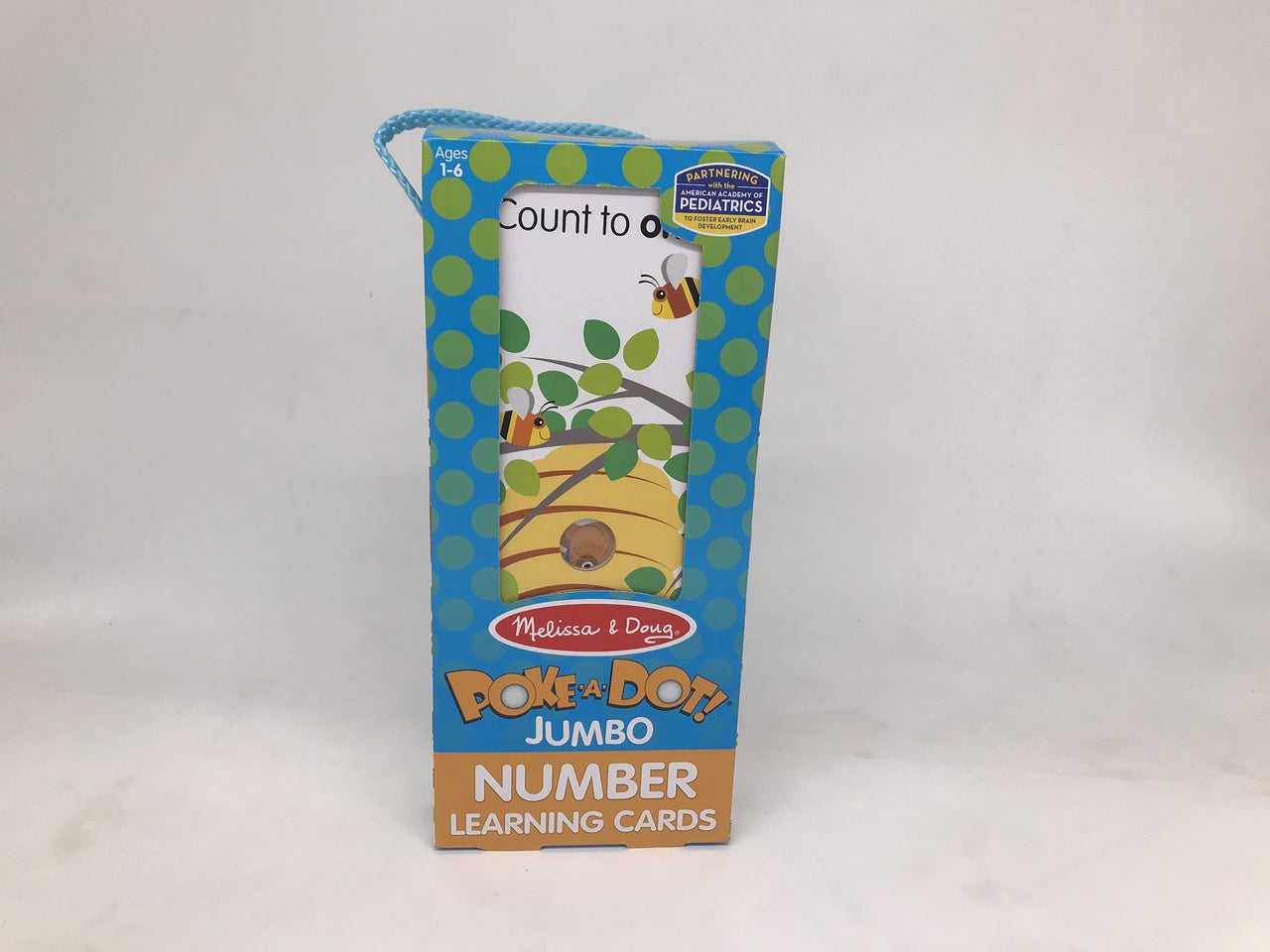 Poke-a-Dot: Numbers Learning Cards - Jumbo