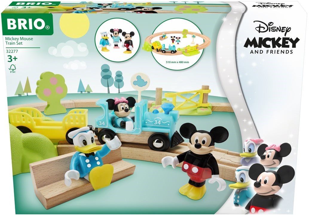 Mickey Mouse Train Set