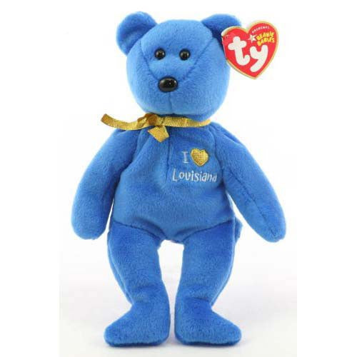 Beanie Baby: Louisiana the Bear