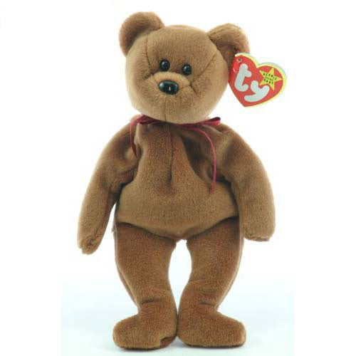Beanie Baby: Teddy the Bear (New Face)
