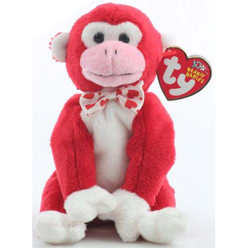 Beanie Baby: Valentine the Monkey
