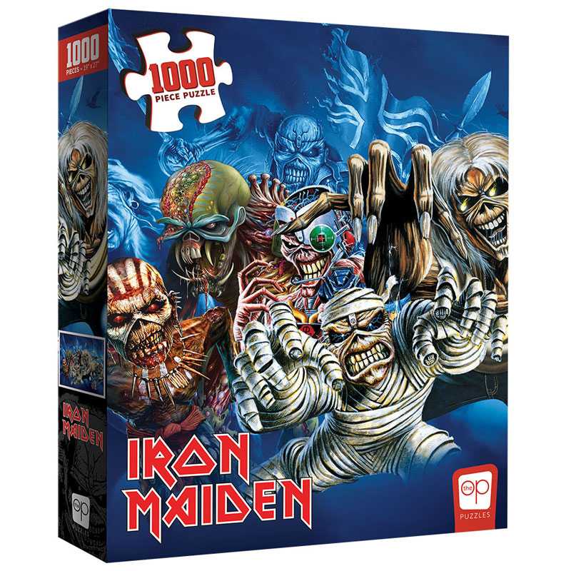 Iron Maiden: The Faces of Eddie (1000 pc puzzle)