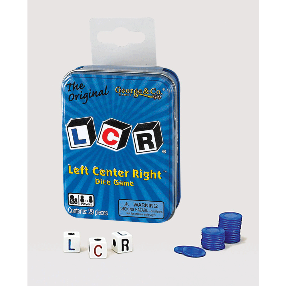 LCR - Left Center Right (Blue Tin)