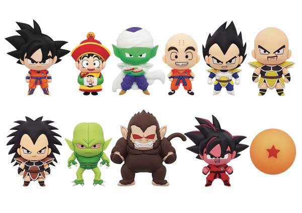 3D Foam Figural Collectible Bag Clip - Dragon Ball Z Series 1 (Assorted Styles)