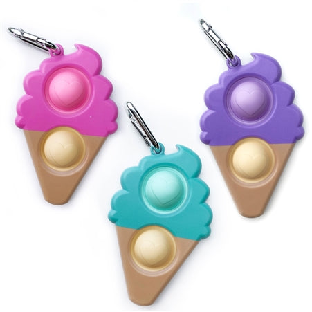 OMG! Mega Pop - Ice Cream Cone Keychains