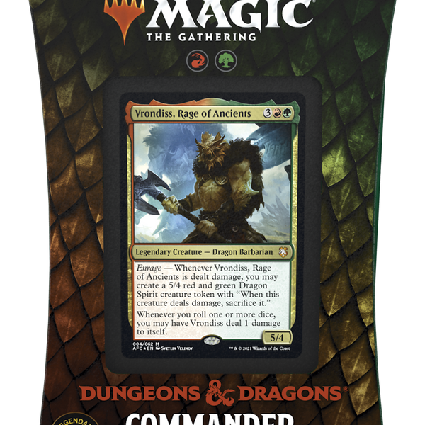 draconic rage mtg commander deck Adventures in the Forgotten Realms