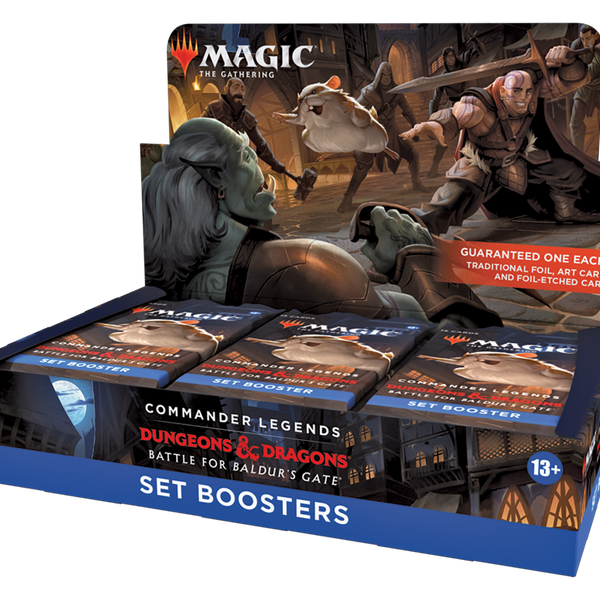 Commander Legends: Battle for Baldur's Gate - Set Booster Box Commander Legends: Battle for Baldur's Gate - Set Booster Box