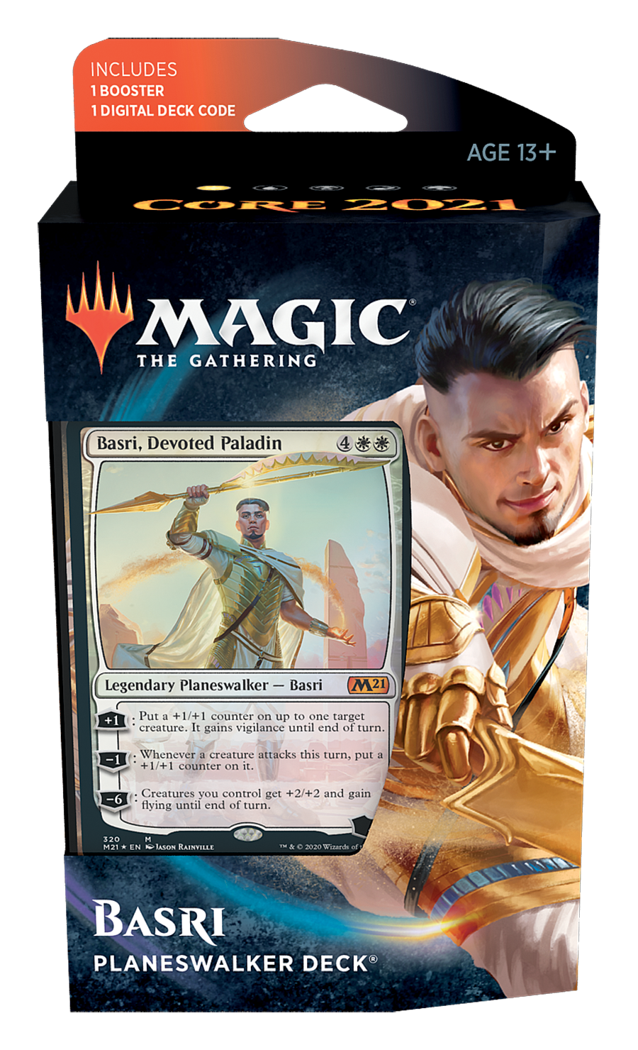 mtg paladin commander deck Amazon.com: Magic: The Gathering Basri Ket, Devoted Paladin Planeswalker  Deck | Core Set 2021 (M21)