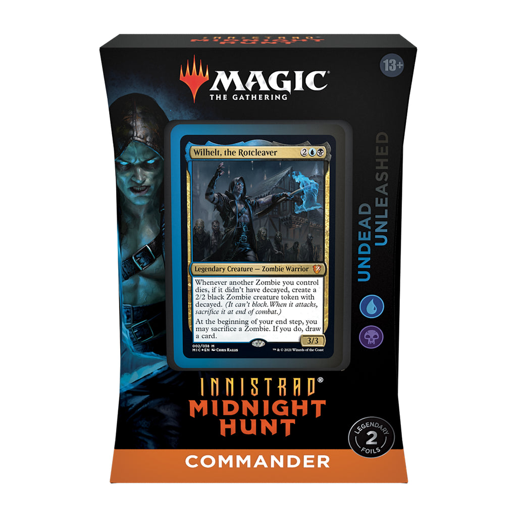 mtg innistrad remastered commander decks Innistrad: Midnight Hunt Quantity:20 Pack Disney Lorcana - Starter Deck - Whispers In The Well drawing cards and bolstering Magic The Gathering Final