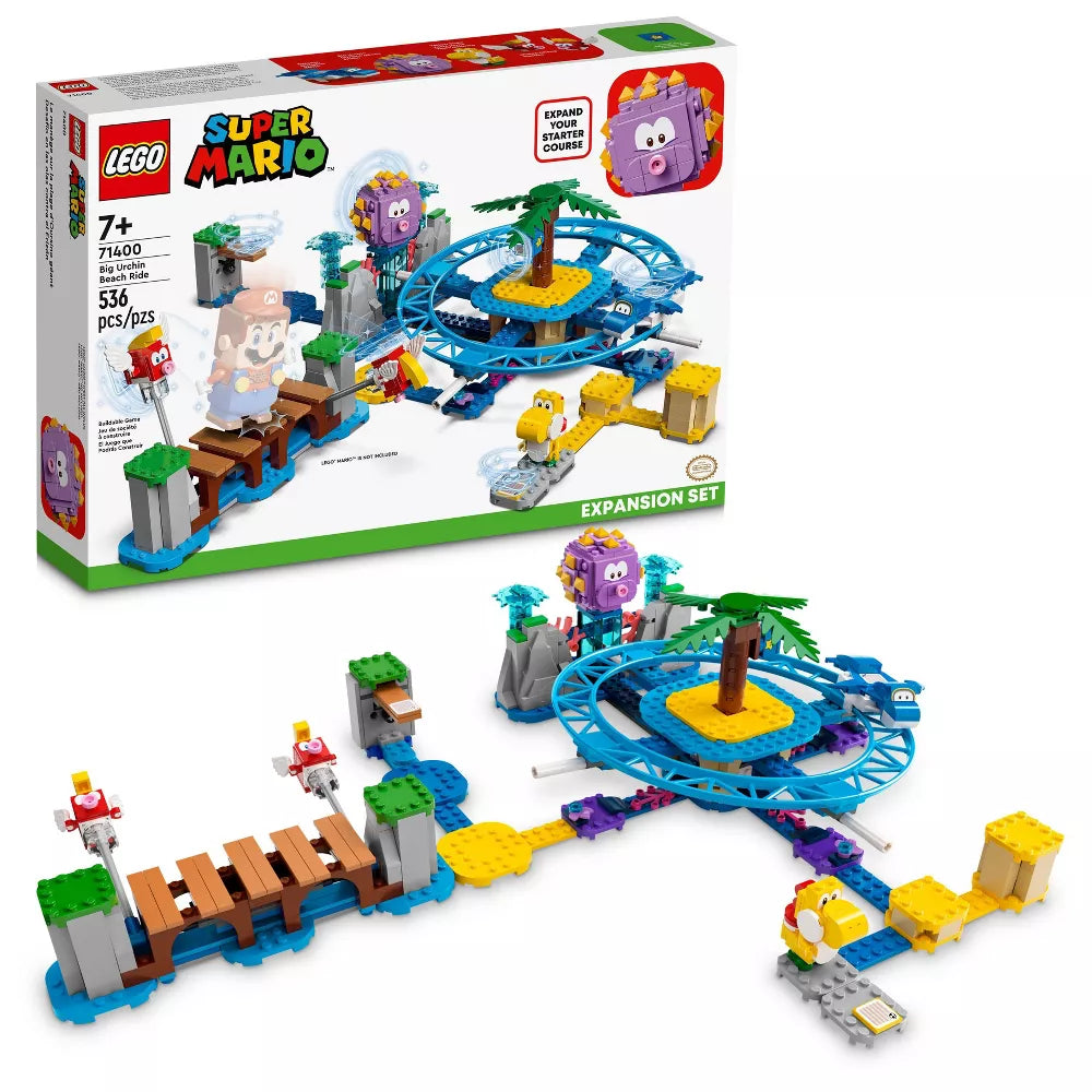 LEGO: Super Mario Big Urchin Beach Ride Expansion Set 71400 Building Set