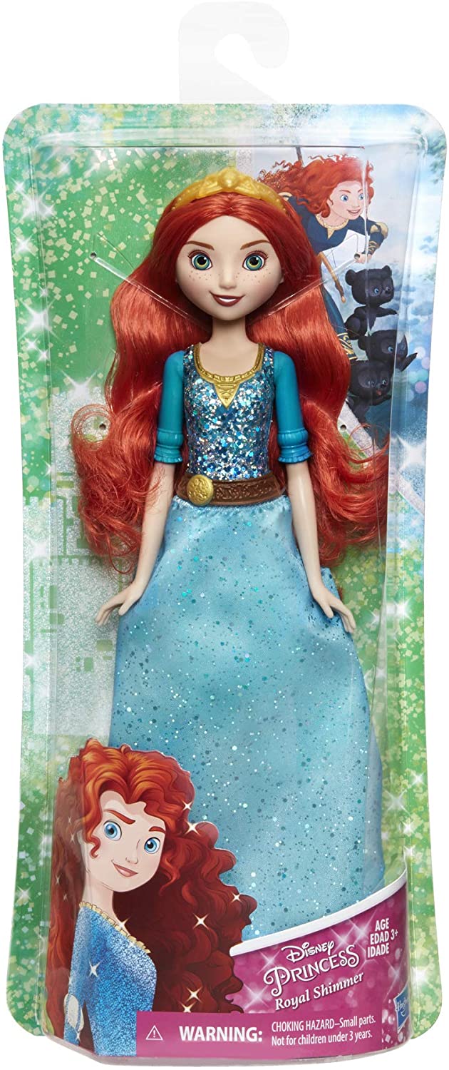  Disney Princess Royal Shimmer Merida Doll, Fashion