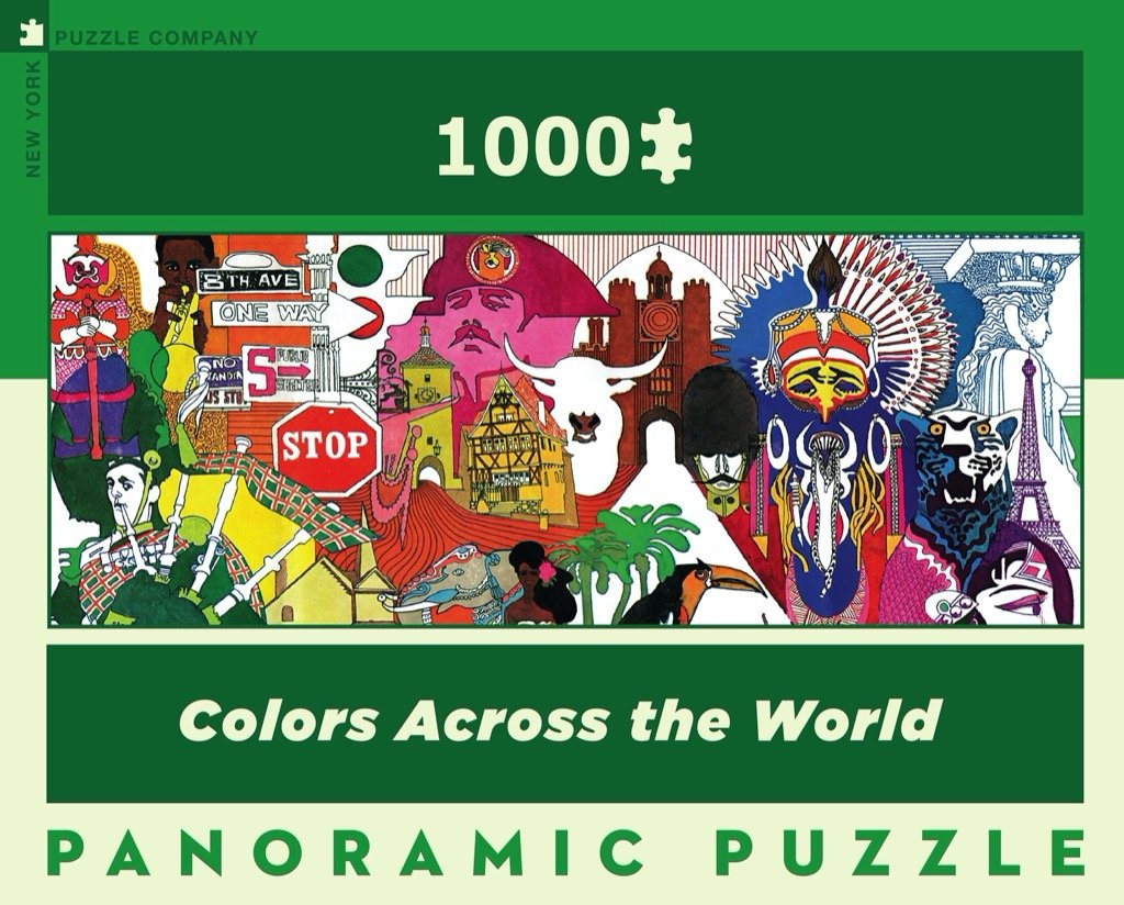 Colors Across the World (1000 pc puzzle)