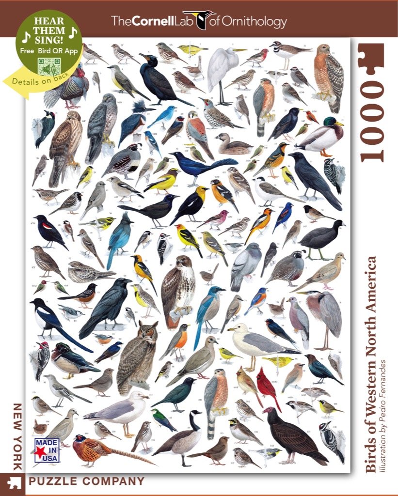 Birds of Western America (1000 pc puzzle)