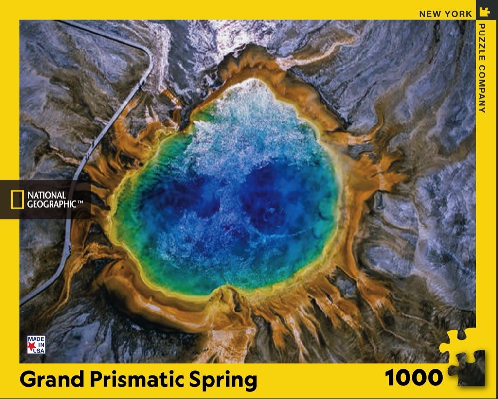 Grand Prismatic Spring (1000 pc puzzle)