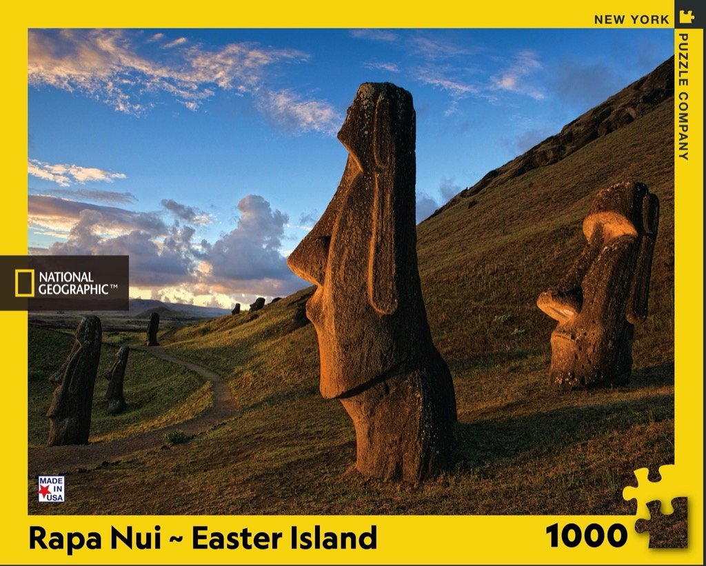 Rapa Nui Easter Island (1000 pc puzzle)