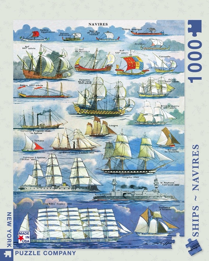 Navires ~ Ships (1000 pc puzzle)