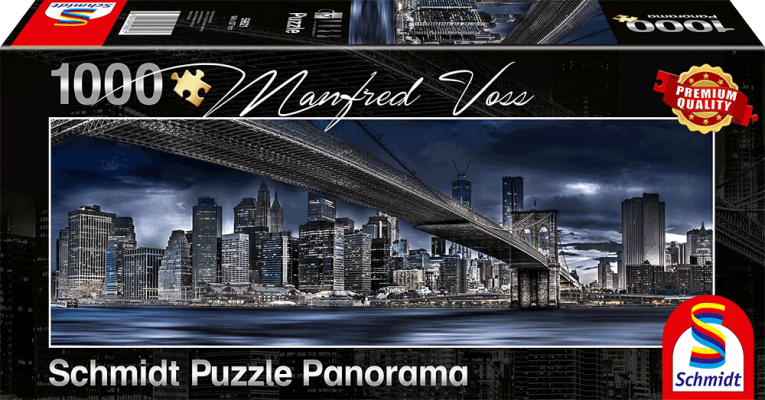 New York, Dark Night (1000 pc panorama puzzle)