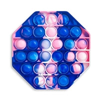 OMG! Pop Fidgety Tie Die Octagon Popper (Assorted)