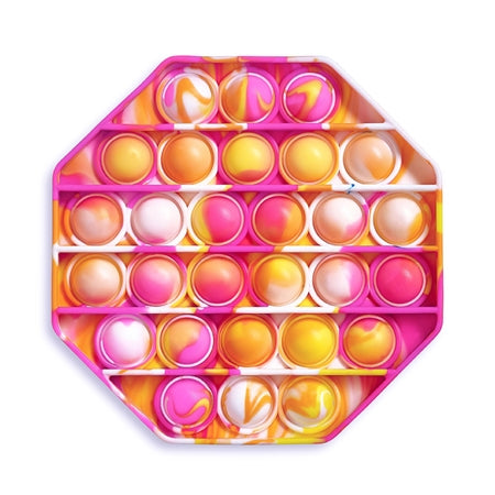 OMG! Pop Fidgety Tie Die Octagon Popper (Assorted)