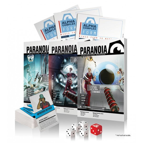 Paranoia RPG: Core Set - Red Clearance Edition