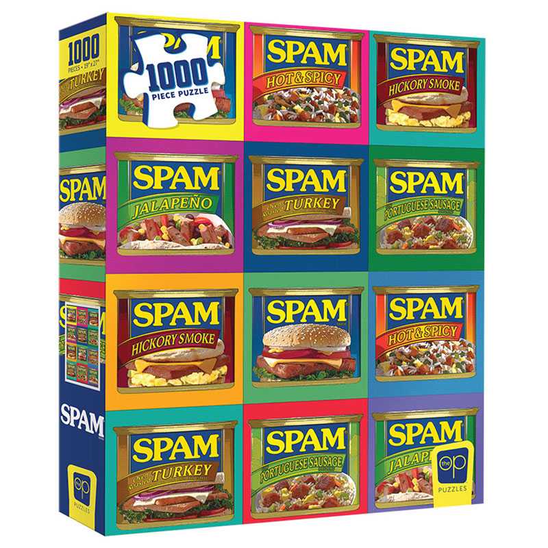 SPAM™ "SIZZLE. PORK. AND MMM." 1000 Piece Puzzle