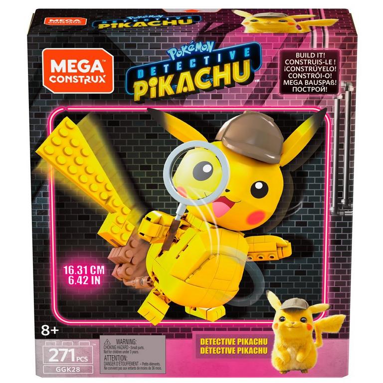 Mega Construx Detective Pikachu Figure