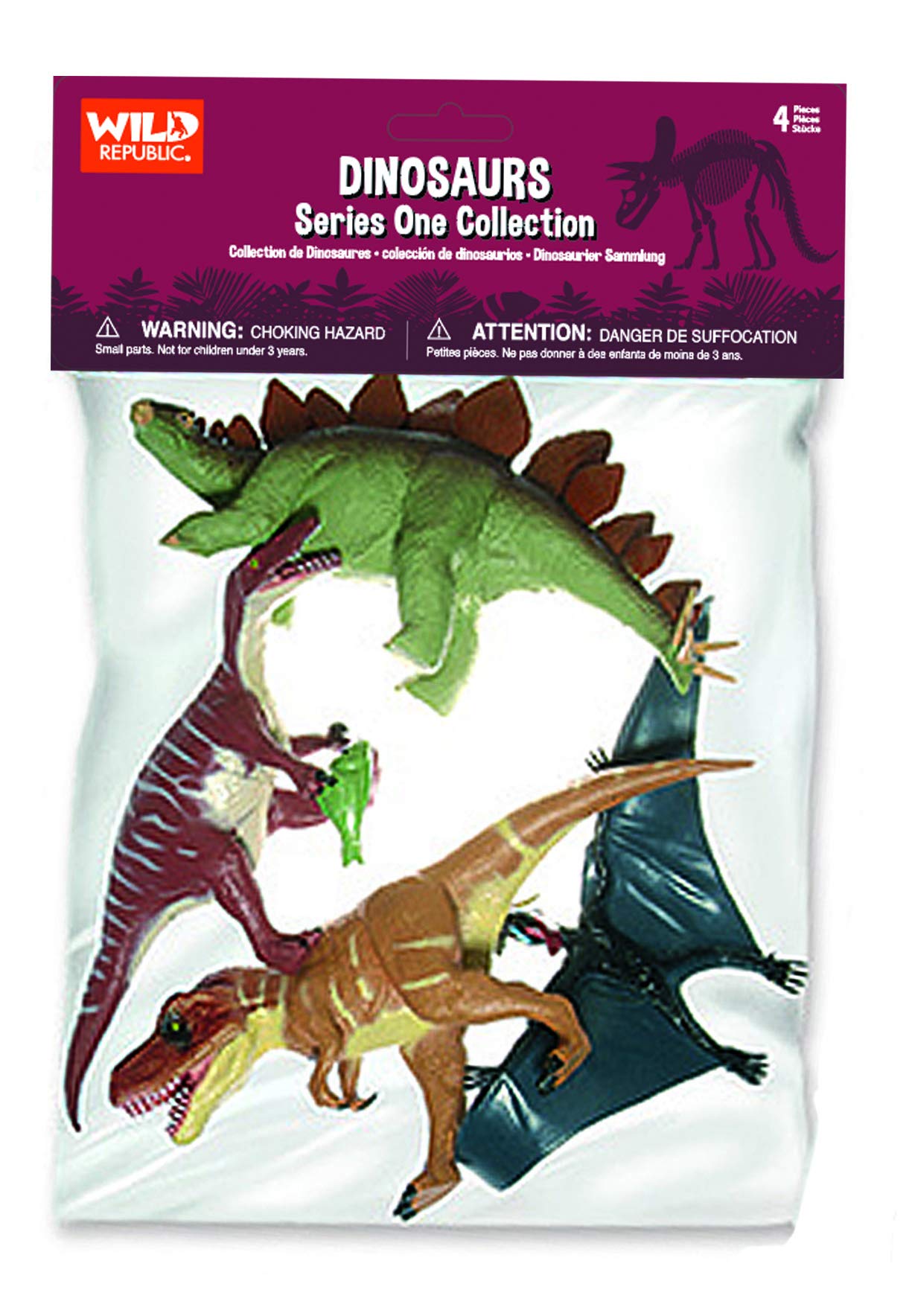 Polybag of Dinosaur Figurines