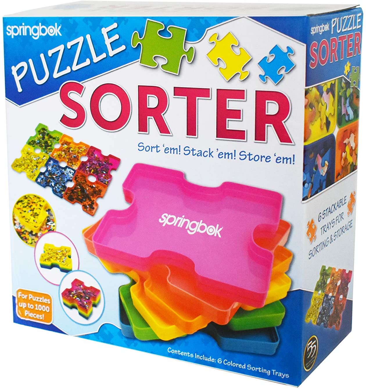 Puzzle Sorter - Puzzle Sorting Tray