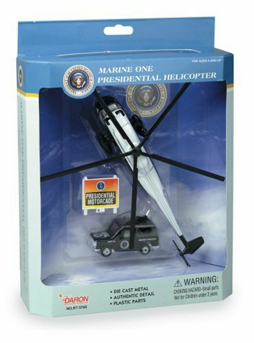 Marine One Presidential Helicopter Playset