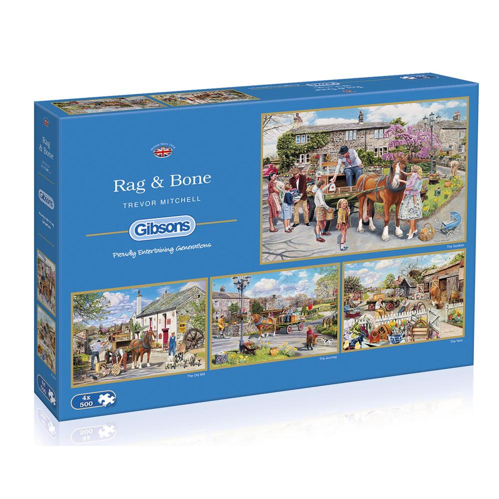 Rag & Bone (4 x 500 pc puzzles)