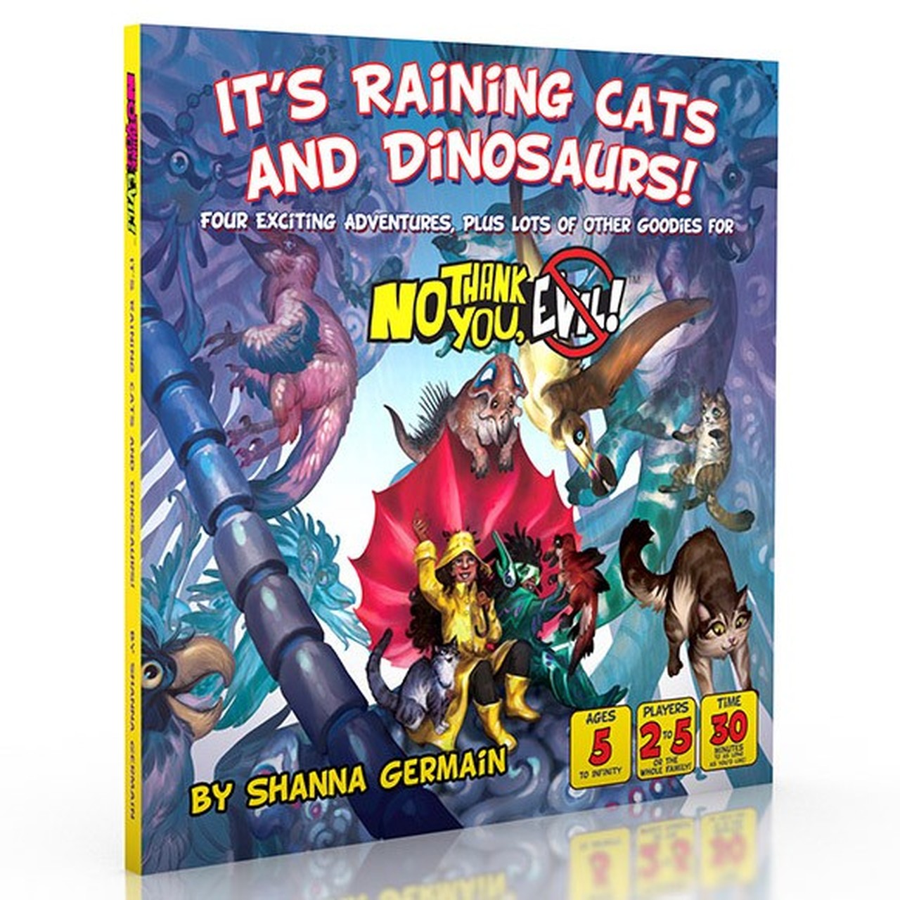 No Thank You, Evil! It's Raining Cats and Dinosaurs!