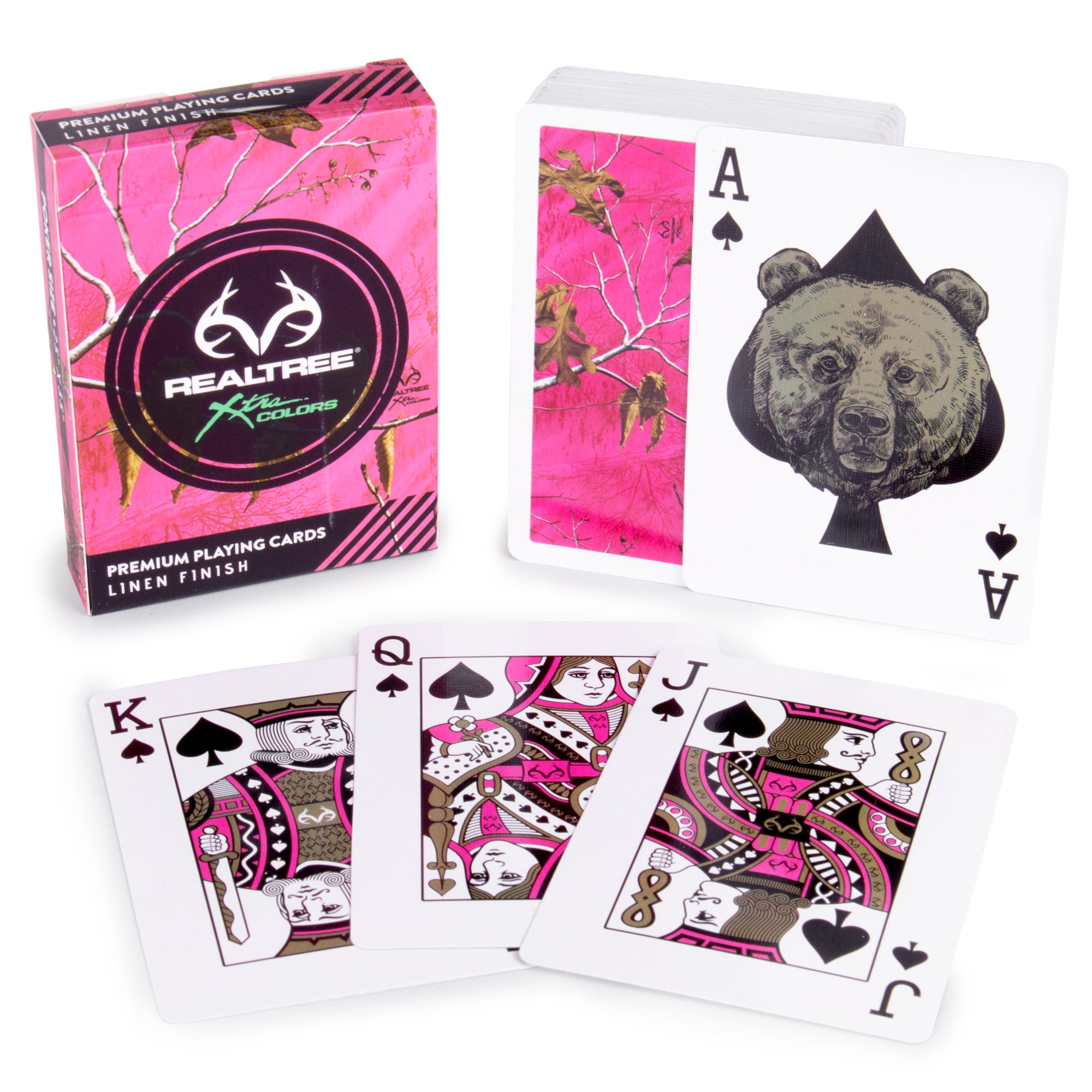 Realtree Pink Paradise Camouflage Playing Cards
