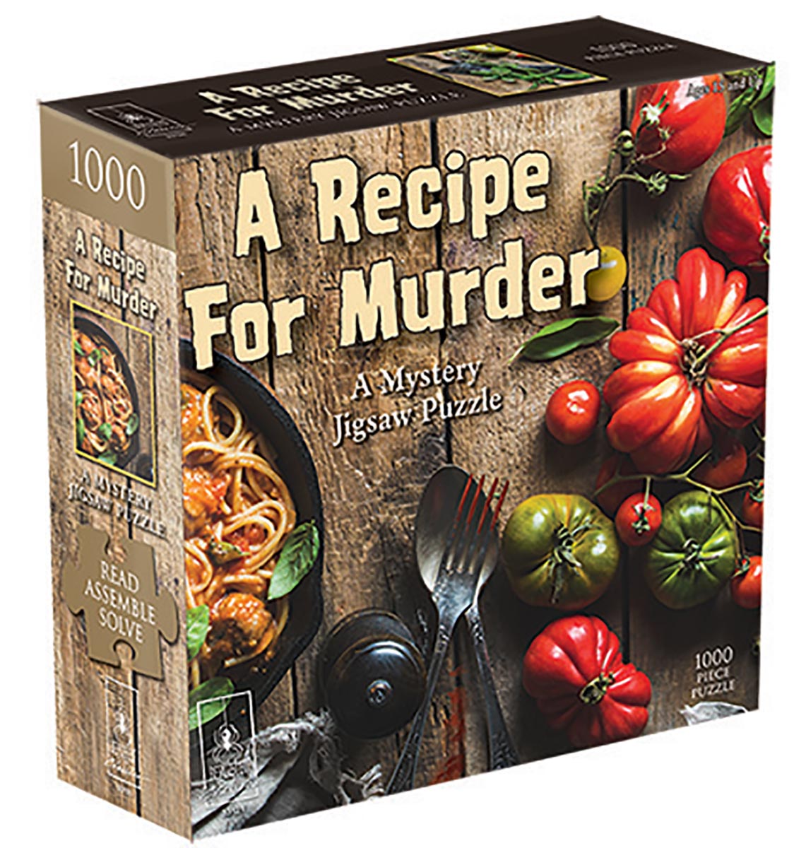 A Recipe For Murder: A Mystery (1000 pc puzzle)